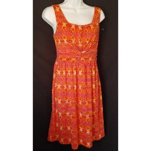 LADIES SIZE SMALL 4 6 MULTI-COLOR SUMMER DRESS